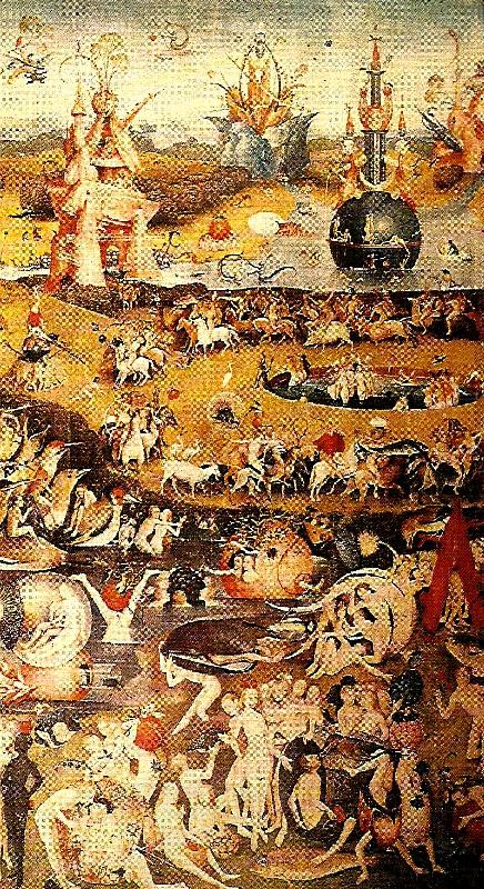 BOSCH, Hieronymus del av lustarnas tradgard China oil painting art